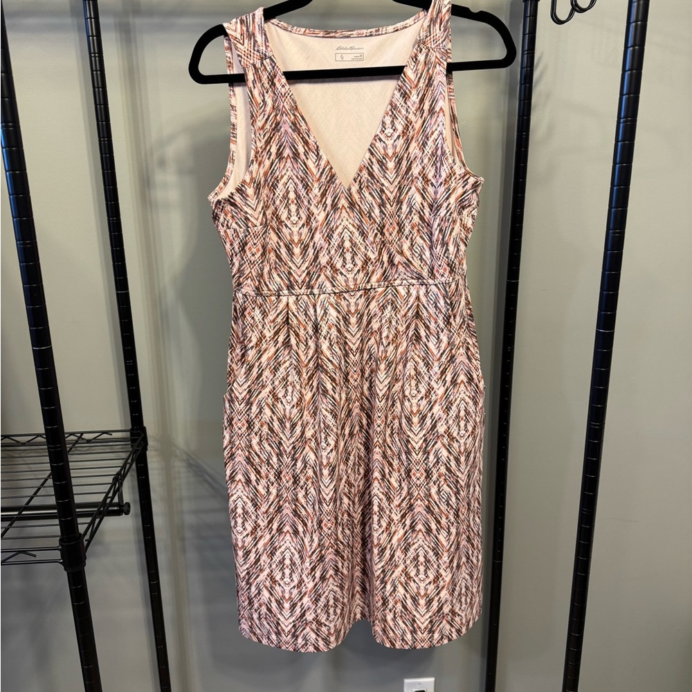 Eddie Bauer Women's Sleeveless Patterned Dress